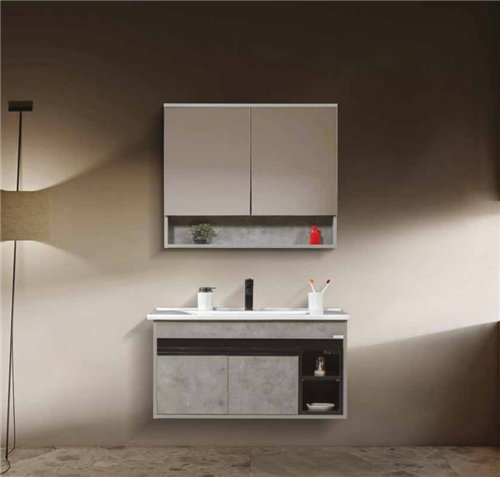BANYO DOLABI SALICE BETON 85 CM - TAKIM
